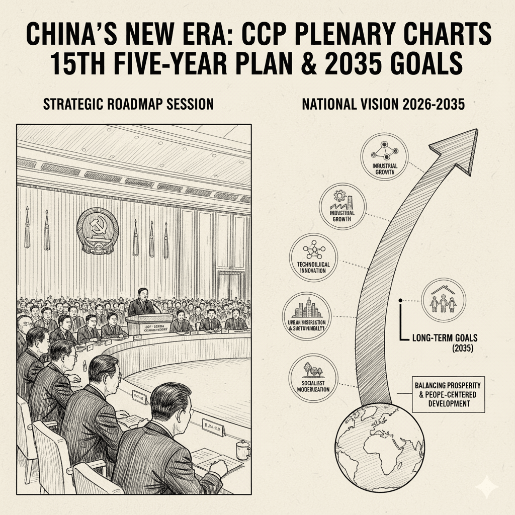 CPC Fourth Plenary Session outlines China’s 15th Five-Year Plan and 2035 modernization roadmap