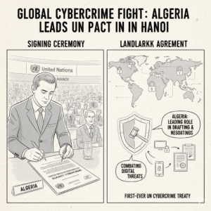 Algeria signs UN Convention on Cybercrime in Hanoi to strengthen global digital security cooperation