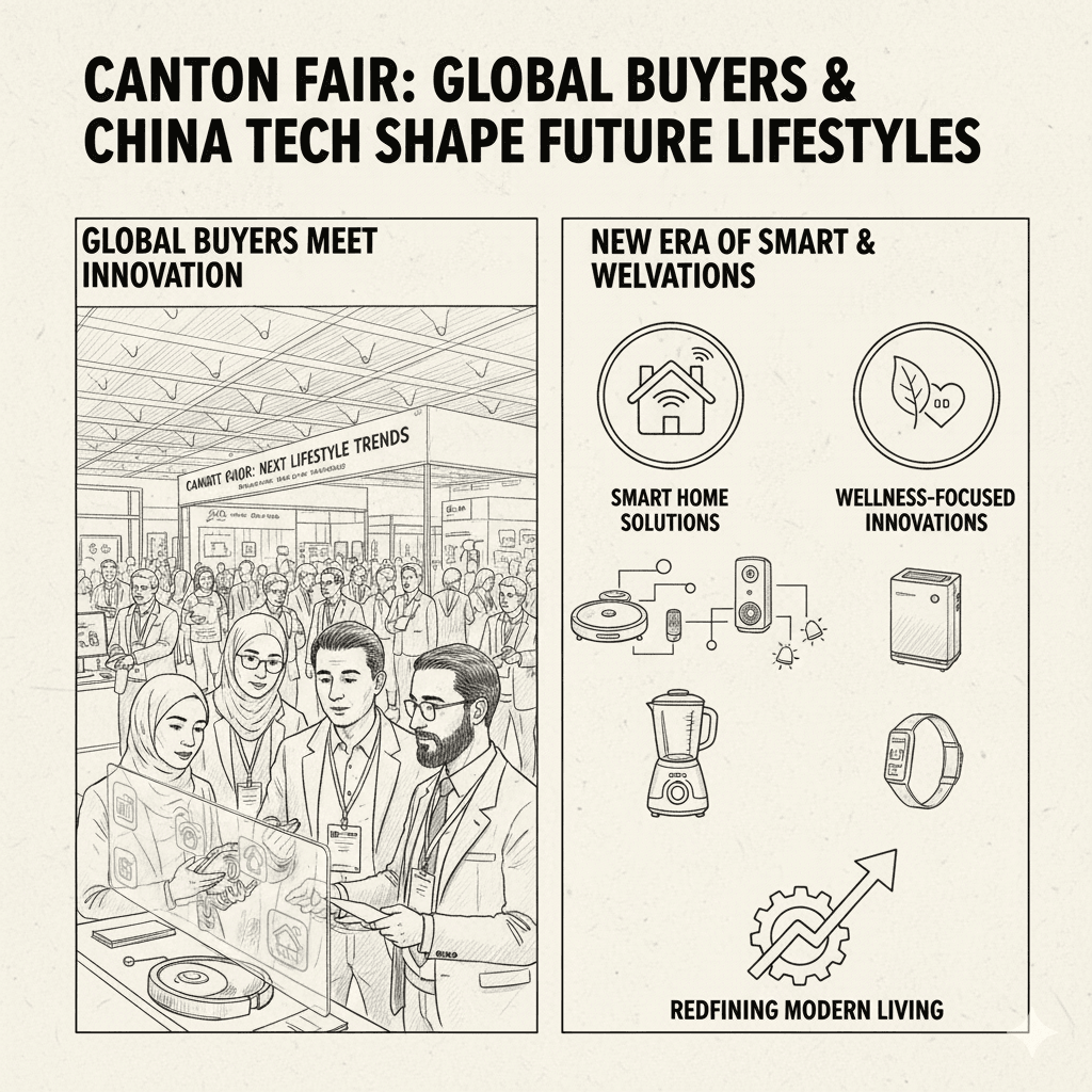 Canton Fair 2025 showcases smart lifestyle innovations and quality living solutions in China