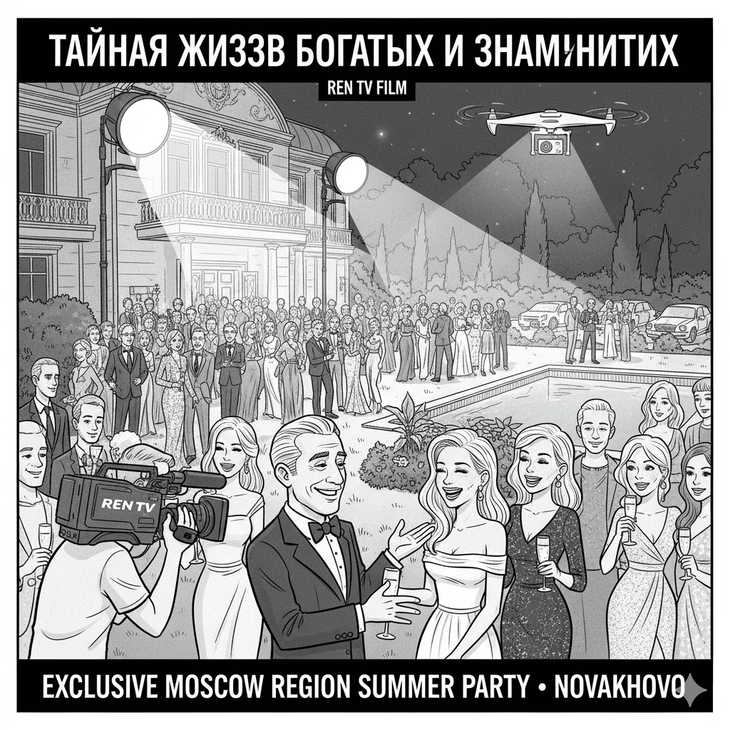 Дмитрий Дибров Sin City party footage from REN TV documentary