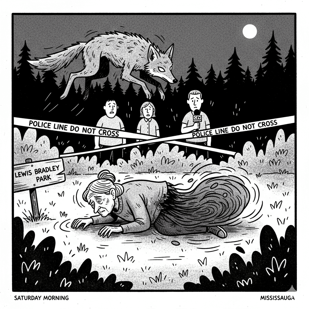 Mississauga Coyote Attack: Elderly Woman Critically Injured in Lewis Bradley Park