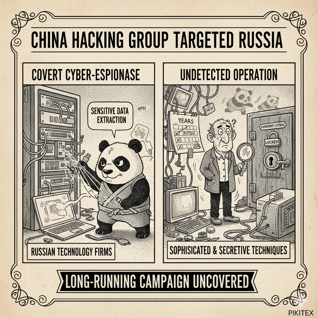 APT31 cyber-espionage targeting Russian technology companies.