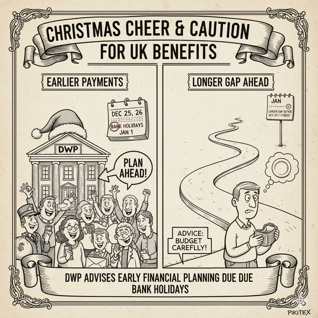 UK DWP Christmas payment dates 2025 schedule with early festive payments.