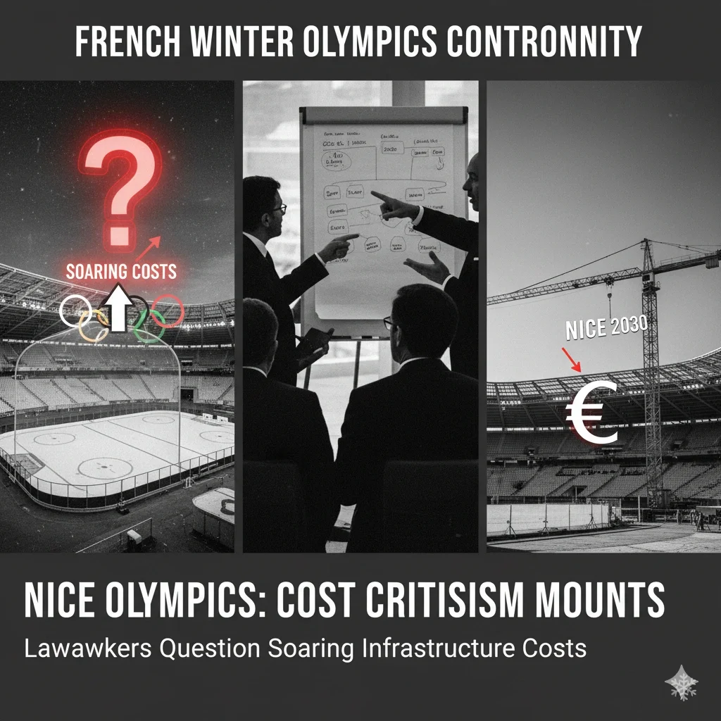 Nice 2030 Olympics ice rink proposal faces controversy over €138 million construction costs