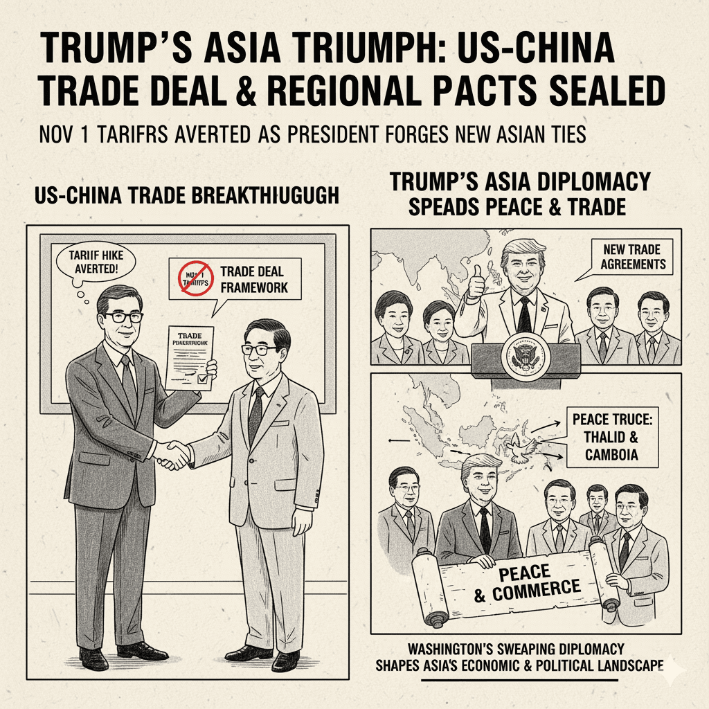 US and China trade deal announced by Scott Bessent and Donald Trump