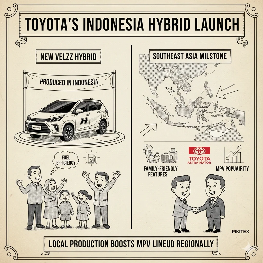 Toyota Veloz Hybrid Indonesia debut at Gaikindo Jakarta Auto Week 2025.