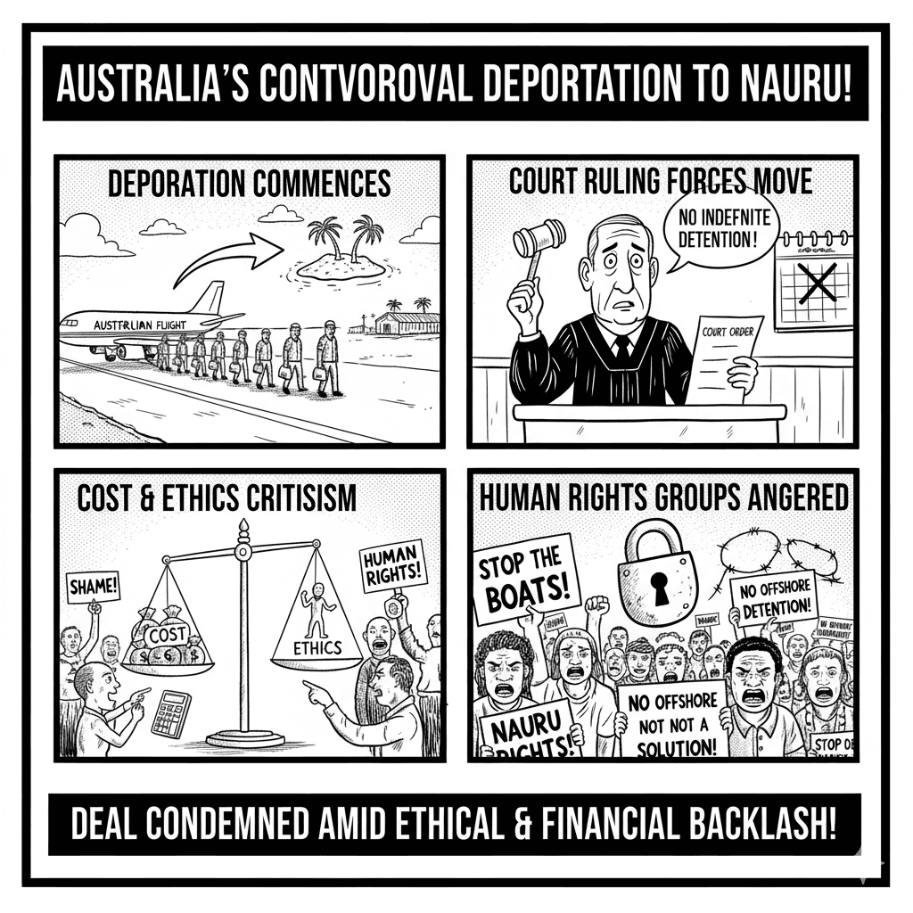 Australia deportation to Nauru human rights controversy