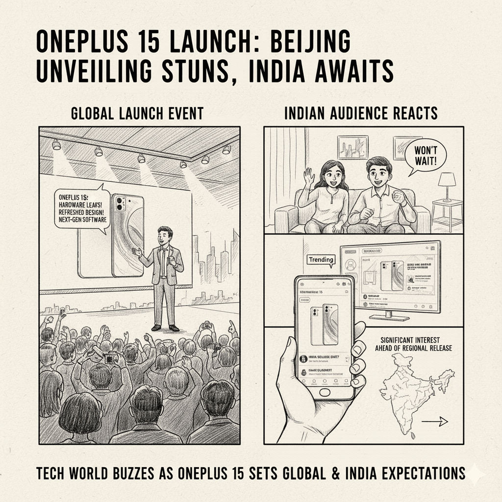 OnePlus 15 Launch China: Flagship Redefines Smartphone Standards for 2025