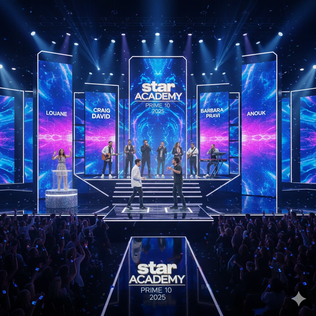 Star Academy 2025 Prime 10 delivers 4 intense duels, public voting drama, and unforgettable performances by Louane and Craig David.