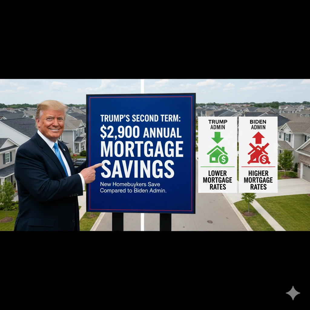 Trump mortgage savings claimed at nearly $3,000 annually for new homebuyers. Analysis confirms reductions amid rising housing costs and high interest rates.