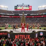 Snoop Dogg NFL Christmas Halftime headlines on Netflix with George Clinton, Andrea Bocelli & more. Watch the 2025 star-studded festive show now!