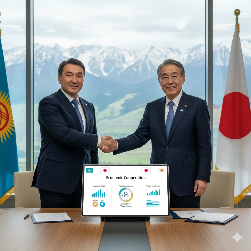 Kyrgyzstan Japan trade relations grow as officials discuss investment, value-chain development, and bilateral cooperation to boost economic growth.