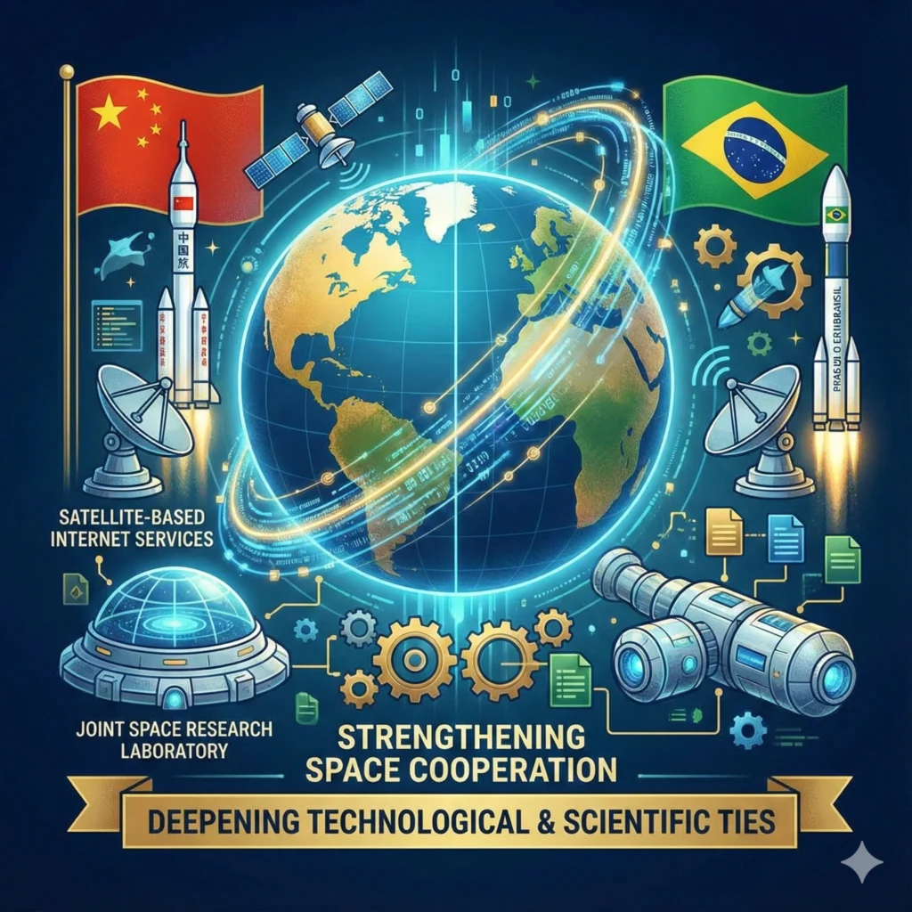 China Brazil space partnership grows with satellite internet rollout and a joint research lab, enhancing technology, education, and scientific collaboration.
