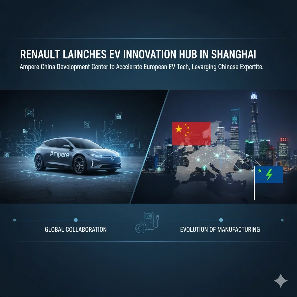 Renault Ampere China Development Center engineers working on EV design