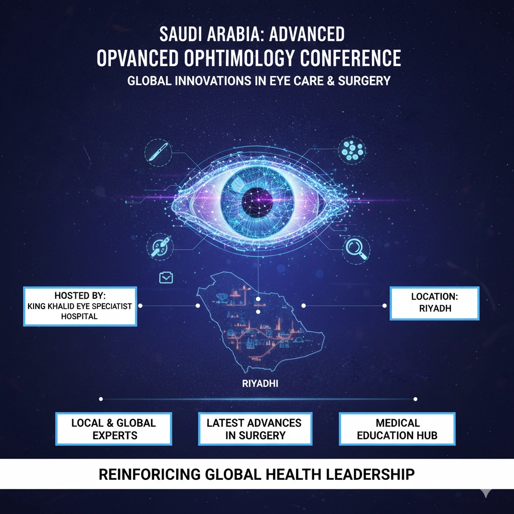 Attend the Riyadh Ophthalmology Conference 2025 hosted by KKESH, featuring global experts, advanced surgical workshops, and the latest innovations in eye care.