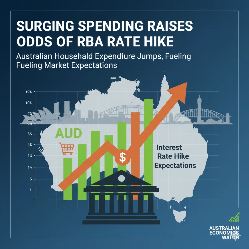 Shoppers in an Australian retail store reflecting household spending trends