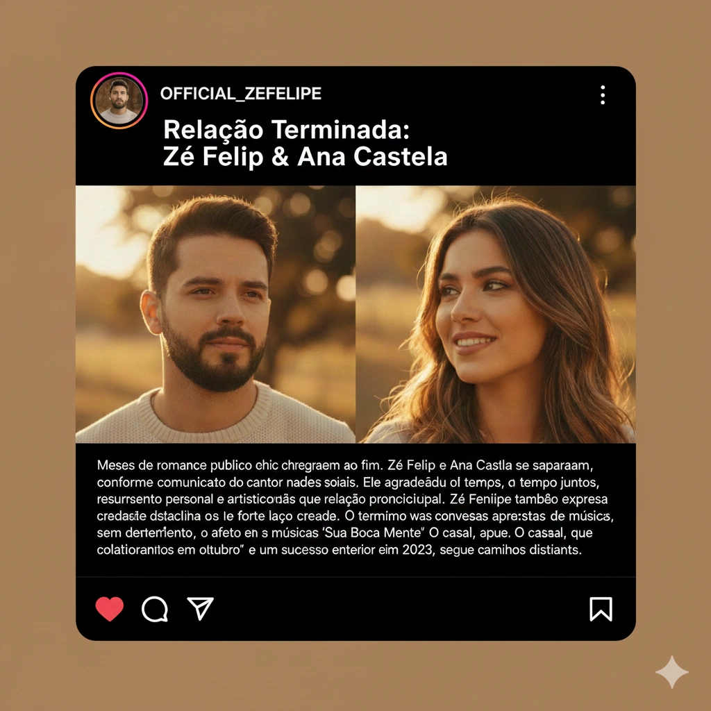Zé Felipe Ana Castela split confirmed. Singer reveals mutual, peaceful decision, gratitude, and continued respect after public romance.