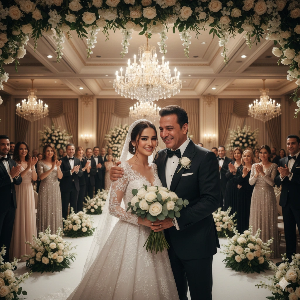 Mohamed Henedy celebrates daughter Farida’s wedding with Egypt’s top artists and media figures, blending heartfelt moments and star-studded celebrations.