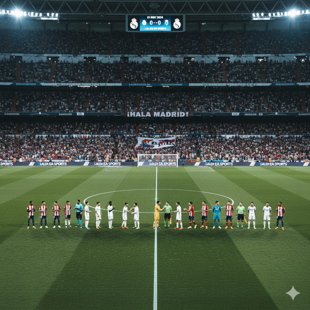 Real Madrid vs Sevilla clash at the Bernabéu as Los Blancos push to close the gap on Barcelona in a high-stakes La Liga match.