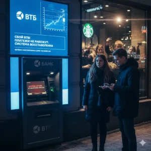 VTB online banking outage on Dec 29, 2025 temporarily disrupted payments, mobile app access, and ATM services for customers across Russia.