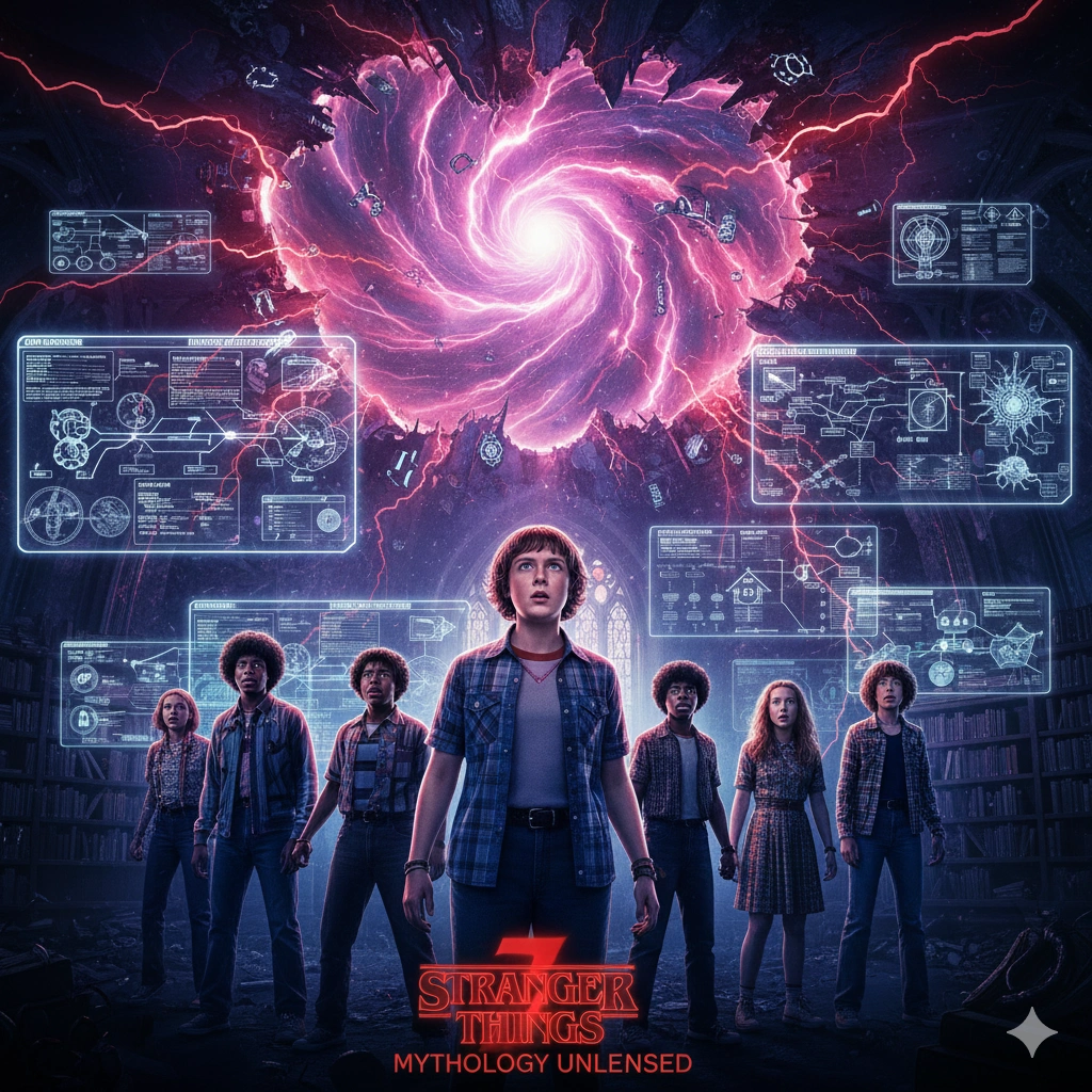 Stranger Things Season Five Vol. 2 delivers epic action and deep lore, but critics say complex mythology sometimes overshadows storytelling momentum.