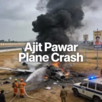 Maharashtra Deputy CM Ajit Pawar dies in a tragic plane crash near Baramati, killing five people. Probe underway as leaders mourn the senior politician.