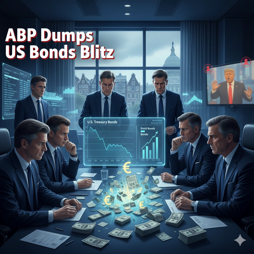 ABP US Bonds drop by €10 billion as the Dutch pension giant pivots away from U.S. debt amid Trump tariffs and rising investor uncertainty.