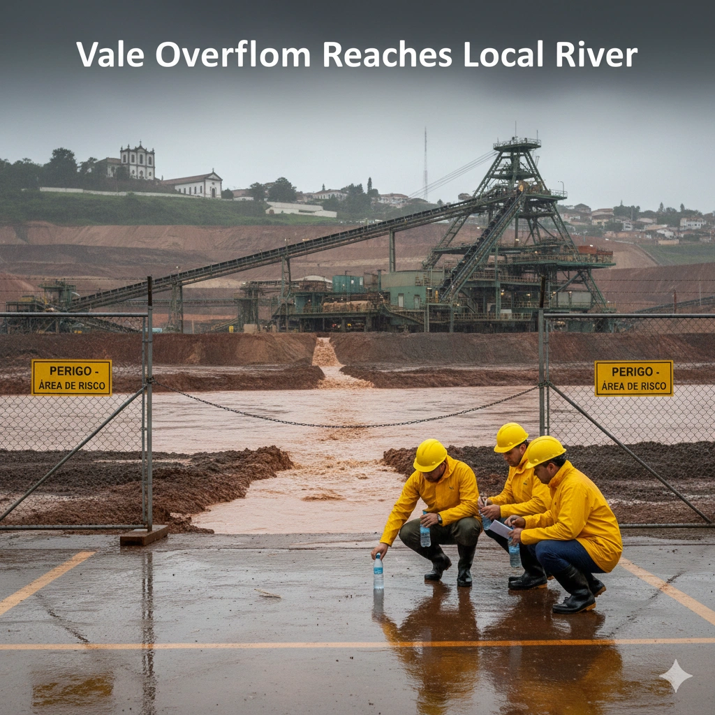 Vale ordered to act after mine-water overflow hits Brazil’s Maranhao River. Environmental damage prompts emergency cleanup and recovery plan.