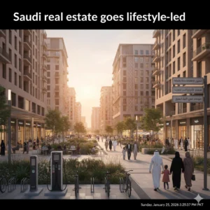 Saudi lifestyle real estate is surging as Vision 2030 drives demand for mixed-use, wellness-focused communities and coastal living.
