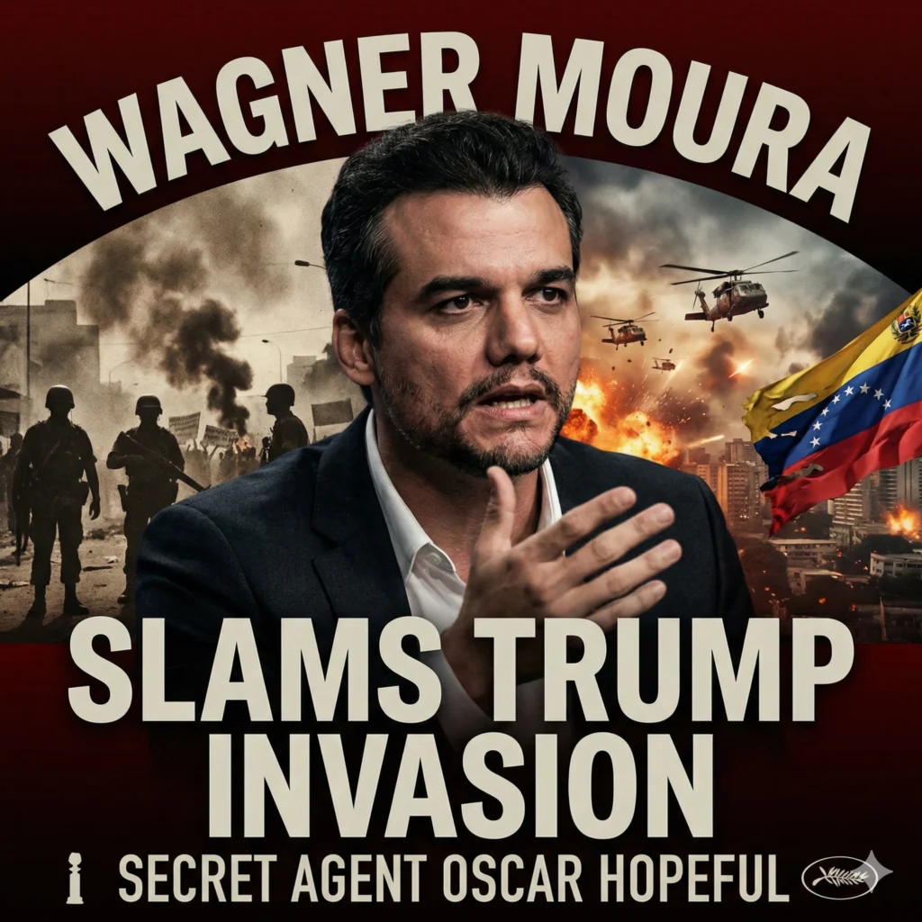 Wagner Moura condemns Trump’s Venezuela invasion as unacceptable imperialism during an awards podcast, igniting debate on U.S. foreign policy.