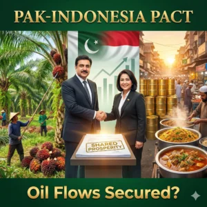Pakistan signs dual MoUs with Indonesia to secure palm oil imports, boosting trade flows and stabilizing 75% of the edible oil supply in 2026.