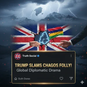 Trump blasts UK Chagos Islands handover as “great stupidity,” linking it to Greenland takeover demands and rising transatlantic tensions.