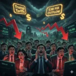 Indian stocks plunge to 3-month lows as IT giants, Reliance slide and foreign investors dump $3B amid global trade fears.