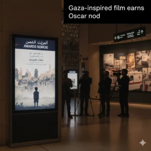 Gaza war film Hind Rajab earns a powerful Oscars 2026 nomination, bringing a Gaza war story to the global stage.