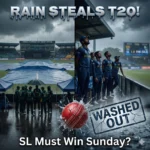 PSL 2026 rain washes out Pakistan vs Sri Lanka 2nd T20I, giving Pakistan a 1-0 series lead as fans await Sunday’s decider amid World Cup prep.
