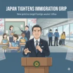 Japan cracks down on immigration with tougher naturalization rules, higher fees, and deportations as foreign residents hit 3.9 million.