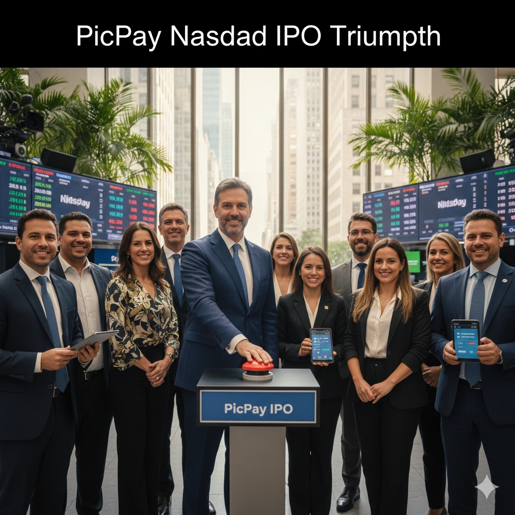 PicPay Nasdaq debut raises $434M at $2.5B valuation, aiming to challenge Brazil’s banks and attract global investors after years of preparation.