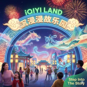 iQIYI launches iQIYI LAND in Yangzhou for Chinese New Year 2026, with immersive attractions, interactive shows, themed dining, and family fun.