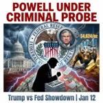 DOJ criminal probe into Fed Chair Powell shocks markets as Trump blasts $2.5B Fed HQ renovations; gold surges $4,624 amid political turmoil.