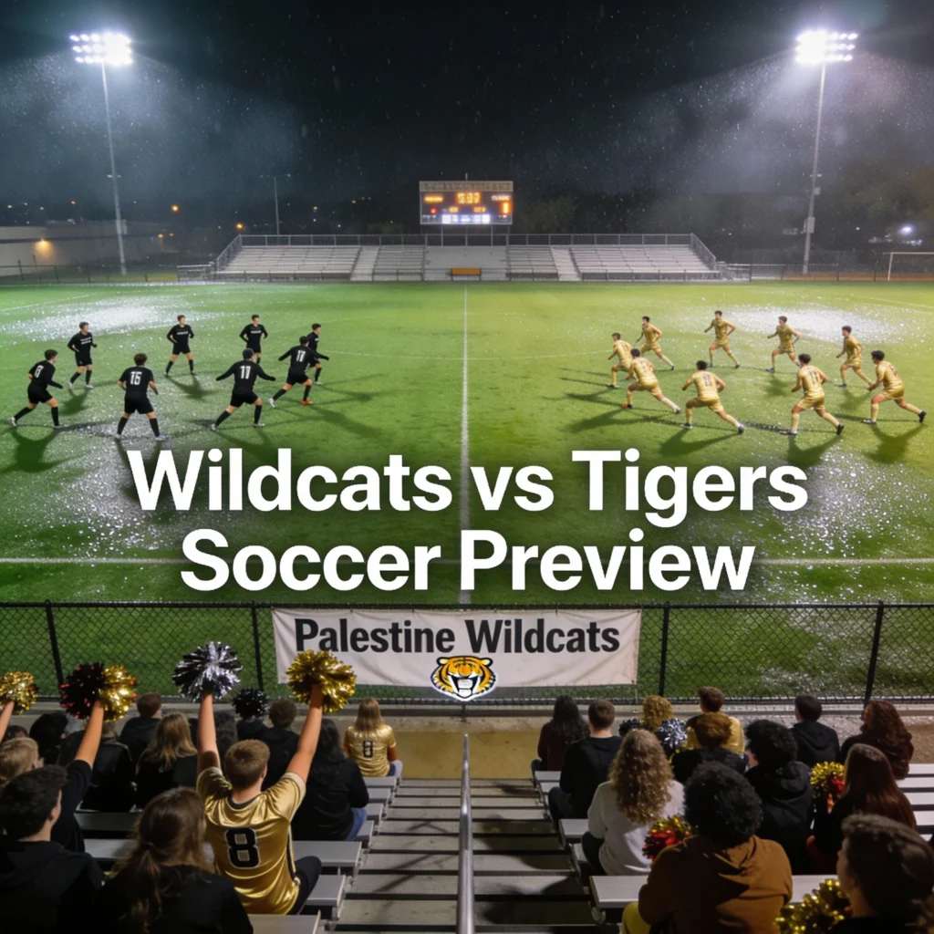 Palestine Wildcats vs Trinity Tigers match preview 2026: team records, head-to-head history, rankings, kickoff time, and where to watch.