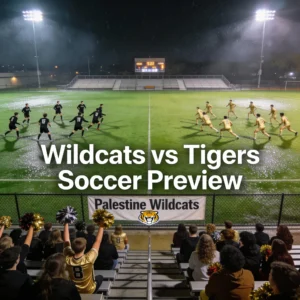 Palestine Wildcats vs Trinity Tigers match preview 2026: team records, head-to-head history, rankings, kickoff time, and where to watch.