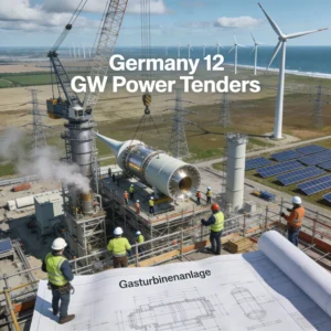 Germany gas power plant tenders advance as Berlin plans 12 GW of new capacity to support renewables and secure energy supply.