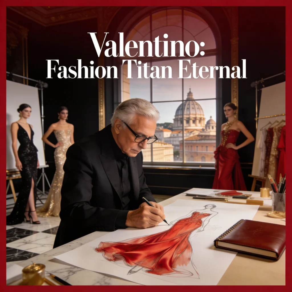 Valentino Garavani, the iconic Italian designer behind red carpet glamour, has died at 93, leaving a lasting fashion legacy.