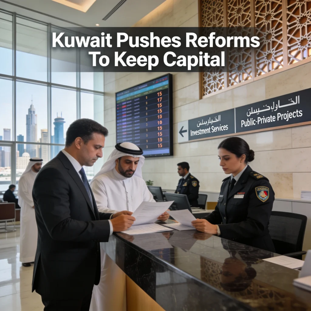 Kuwait capital flight is rising as investors shift funds abroad. Policy experts say PPP reform and regulatory quality are key to diversification.