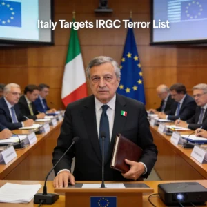 EU terrorist designation for IRGC gains momentum as Italy backs listing, pressuring EU states after Iran protest crackdowns.