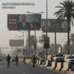 Baghdad’s “Iraq First” billboards reveal PM Sudani’s challenge as Iraq navigates U.S. pressure, Iran’s influence, and oil-driven economic risk.