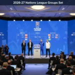 UEFA Nations League 2026-27 draw reveals elite clashes, tough groups and major football rivalries. See full breakdown and key teams involved.
