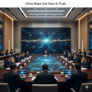 China AI Development Drive accelerates as Li Qiang pushes tech exchanges, computing power coordination, and stronger AI governance reforms.