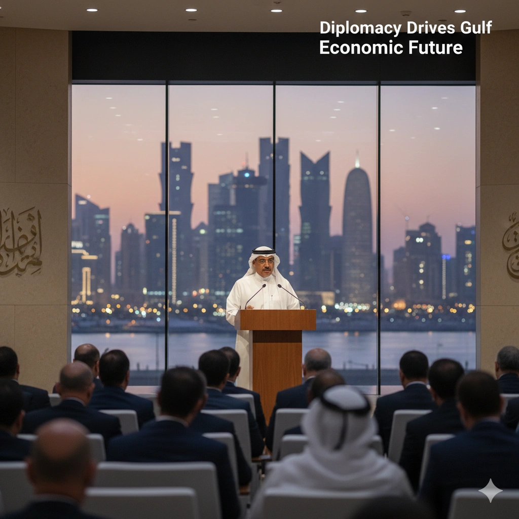 Qatar diplomacy Vision 2030 emphasizes global mediation, economic growth, and education investment as pillars of national security and international influence.