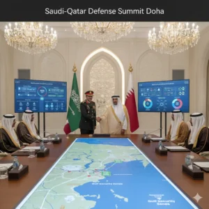 Saudi Defense Minister meets Qatar Emir in Doha as Gulf states boost security coordination and deepen post-Al-Ula ties amid regional tensions.